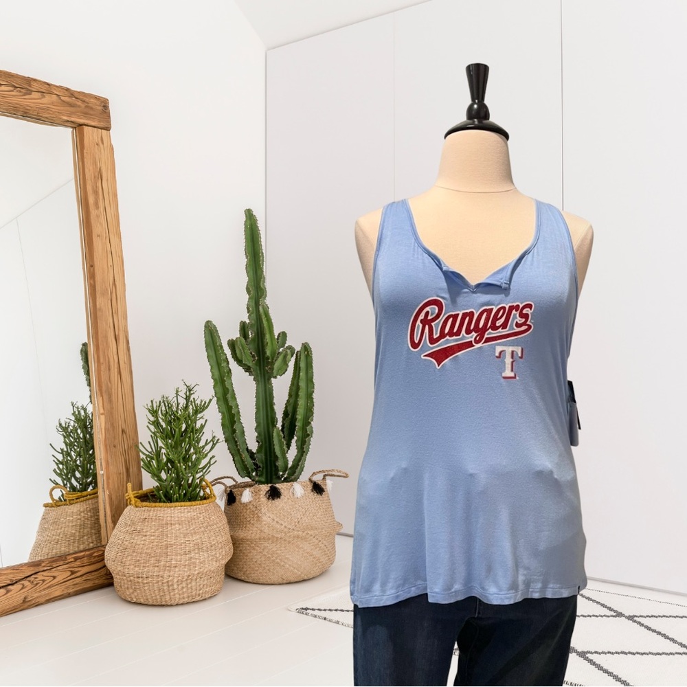 New Era Texas Rangers Tank Top
